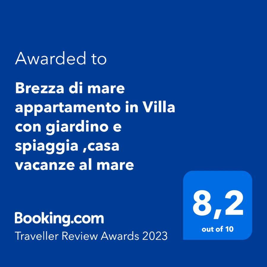 Brezza Di Mare Appartamento In Villa Con Giardino E Spiaggia ,Casa Vacanze Al Mare กวาร์ตู ซานเตเลนา ภายนอก รูปภาพ