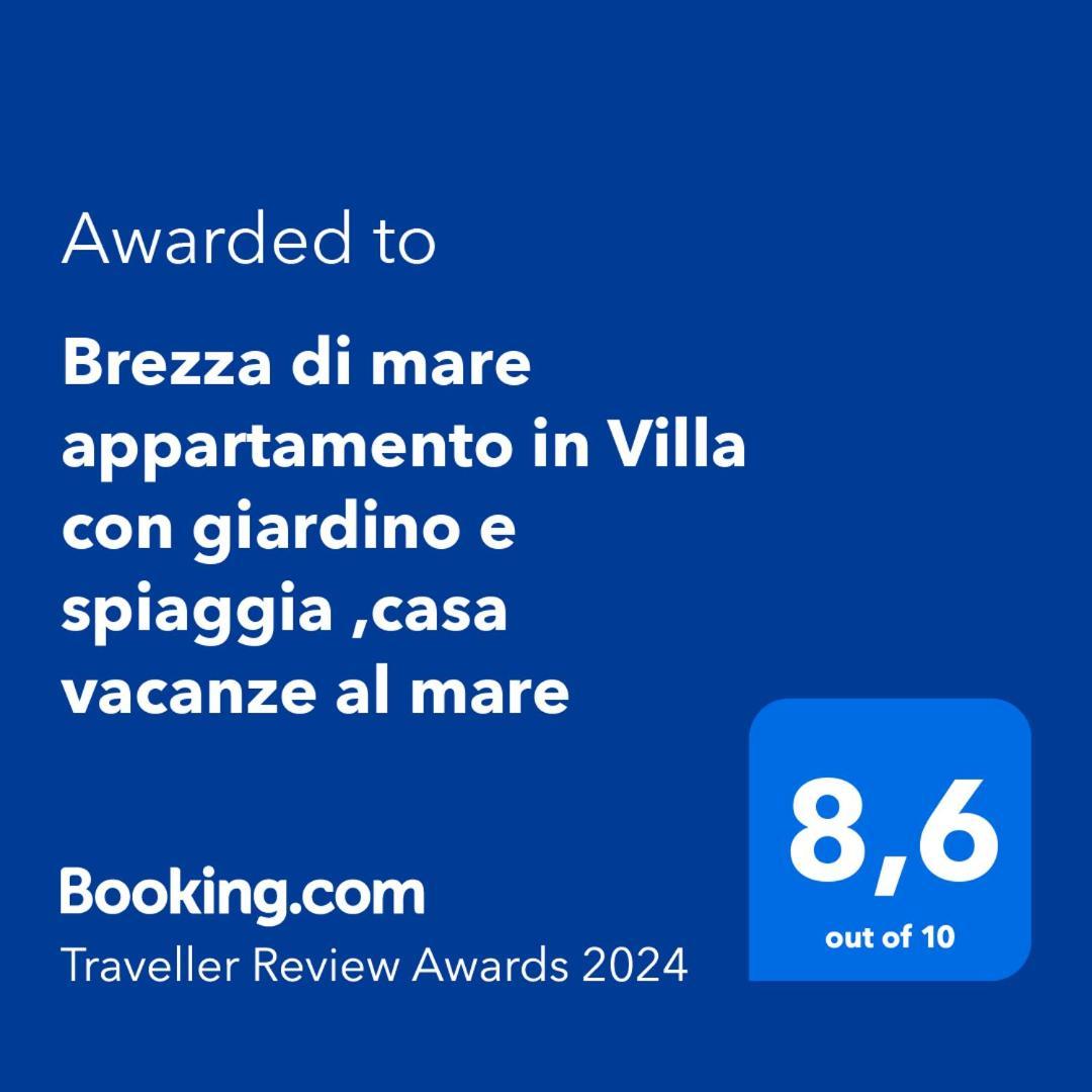 Brezza Di Mare Appartamento In Villa Con Giardino E Spiaggia ,Casa Vacanze Al Mare กวาร์ตู ซานเตเลนา ภายนอก รูปภาพ